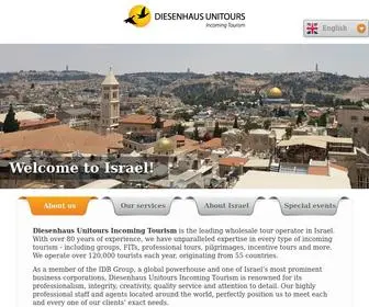 Diesenhaus.com(Diesenhaus Unitours Incoming Tourism) Screenshot