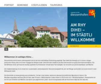 Diessenhofen.ch(Stadtgemeinde Diessenhofen) Screenshot