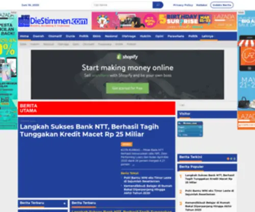 Diestimmen.com(DIE STIMMEN ONG) Screenshot