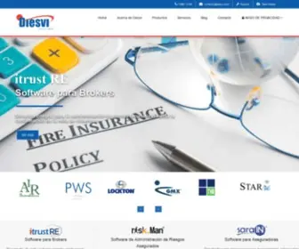 Diesvi.com(Reaseguro) Screenshot