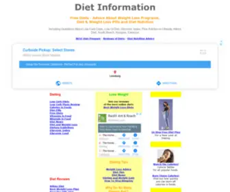 Diet-I.com(Diet Information) Screenshot