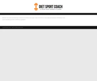 Diet-Sport-Coach.com(Blog nutrition & sport) Screenshot