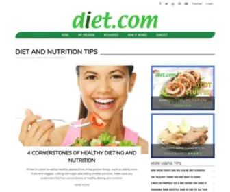 Diet.com(Provides diet) Screenshot