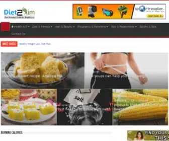 Diet2Slim.com(Diet2Slim) Screenshot