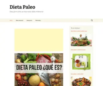 Dieta-Paleo.net(Dieta Paleo) Screenshot