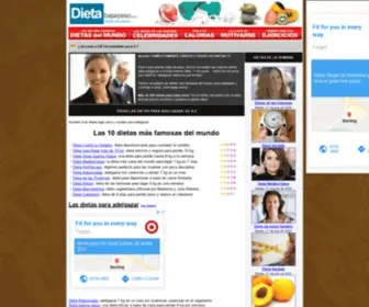 Dietabajarpeso.com(Dieta Bajar Peso) Screenshot