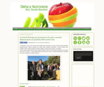 Dietabianchini.com(Dieta e Nutrizione Dr) Screenshot