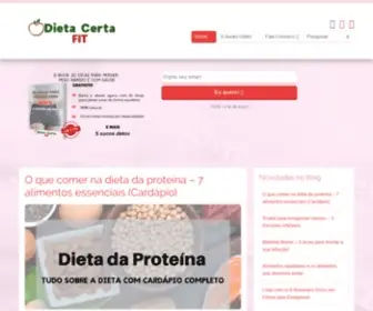 Dietacertafit.com(Dieta Certa Fit) Screenshot