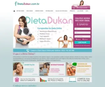 Dietadukan.com.br(Dieta Dukan Online) Screenshot