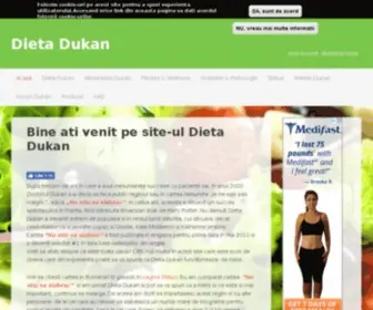 Dietadukan.ro(Bine ati venit pe site) Screenshot