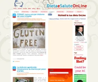 Dietaesaluteonline.it(Dieta e Salute OnLine) Screenshot
