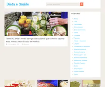 Dietaesaude.net(Dieta e Saúde) Screenshot