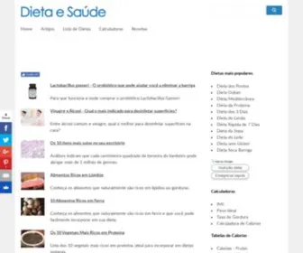 Dietaesaude.org(Dieta e Sa) Screenshot