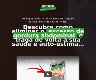 Dietaperderbarriga.com.br(Site Oficial) Screenshot