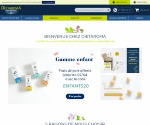 Dietaroma.fr(Compl) Screenshot