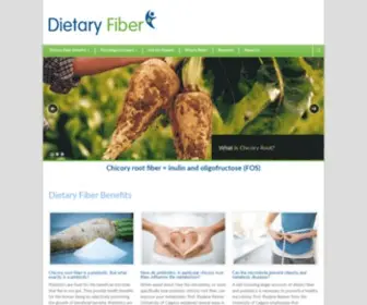 Dietaryfiber.org(Dietary Fiber) Screenshot