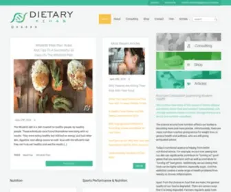 Dietaryrehab.com(Dietary Rehab) Screenshot