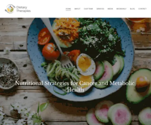 Dietarytherapies.com(Keto for Cancer) Screenshot