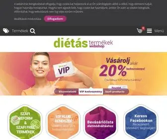 Dietas-Termekek-Webshop.hu(Gluténmentes) Screenshot