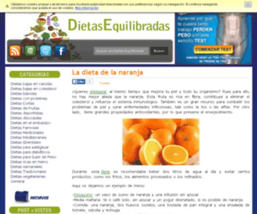 Dietasequilibradas.es(Dietasequilibradas) Screenshot