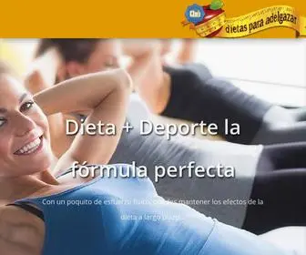 Dietasparaadelgazar.club(Las Mejores Dietas para Adelgazar) Screenshot