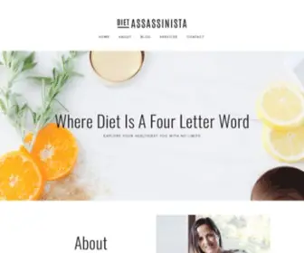 Dietassassinista.com(Diet Assassinista) Screenshot