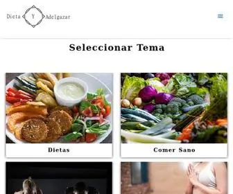 Dietayadelgazar.com(Dieta y Adelgazar) Screenshot