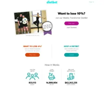 Dietbet.com Screenshot