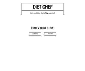 Dietchef.com.tr(Dietchef) Screenshot