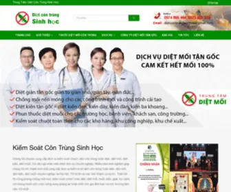 Dietcontrungsinhhoc.com(Diệt Mối) Screenshot
