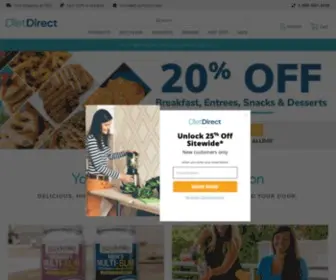 Dietdirect.com(Diet Plans) Screenshot