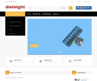 Dieteight.com(3D Printing) Screenshot