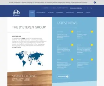 Dieteren.com(D'Ieteren Group) Screenshot