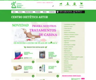 Dieteticoastur.com(Tienda de productos dietéticos naturales) Screenshot