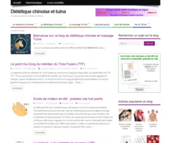 Dietetiquetuina.fr(Diététique) Screenshot