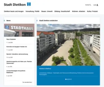 Dietikon.ch(Stadt Dietikon) Screenshot