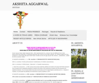 Dietitianakshita.com(Best dietician) Screenshot