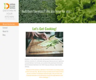 Dietitianinyourkitchen.com(Dietitian In Your Kitchen) Screenshot