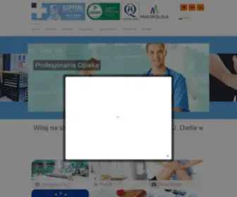 Dietl.krakow.pl(Szpital Specjalistyczny im) Screenshot