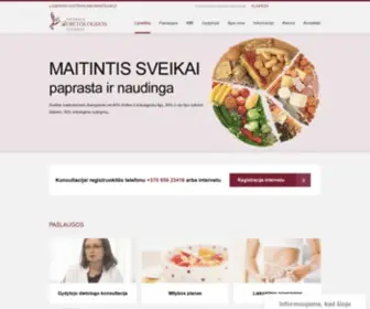 Dietoscentras.lt(Vilniaus Dietologijos Centras ❤️) Screenshot