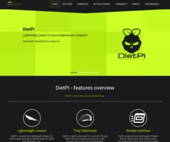 Dietpi.com(Optimised) Screenshot