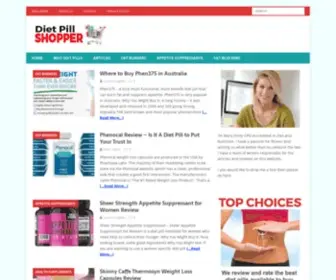 Dietpillshopper.com(Top Diet Pills Australia) Screenshot