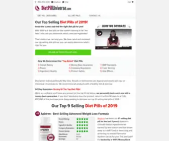 Dietpilluniverse.com(Diet Pills) Screenshot