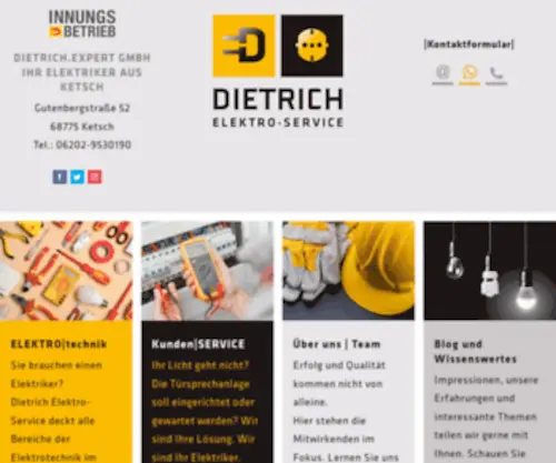 Dietrich-Elektroservice.de(Dietrich Elektroservice) Screenshot