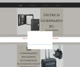 Dietrichleder.de(Waiblingen Koffer) Screenshot