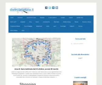 Dietrolanotizia.eu(Quotidiano on line di Milano e Provincia) Screenshot