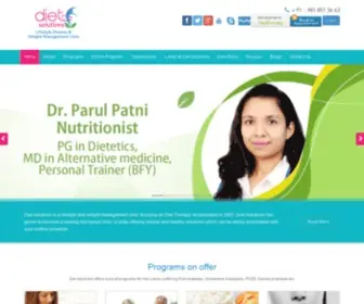 Dietsolutions.co.in(Online Diet Plan) Screenshot