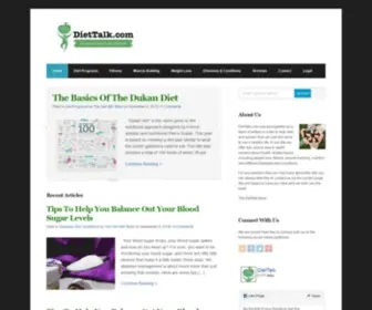 Diettalk.com(All About Health And Fitness) Screenshot