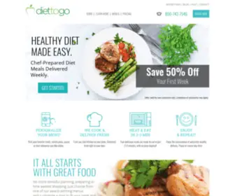 Diettogo.com(Diet-to-Go) Screenshot