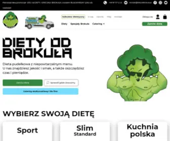 Dietyodbrokula.pl(Diety Od Brokuła) Screenshot